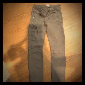 PAIGE Cassidy Zip Skinny Jean